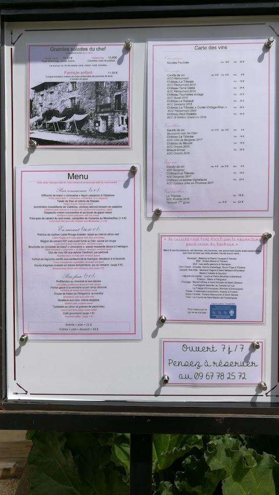 Le temps des mets - Menu Image 3